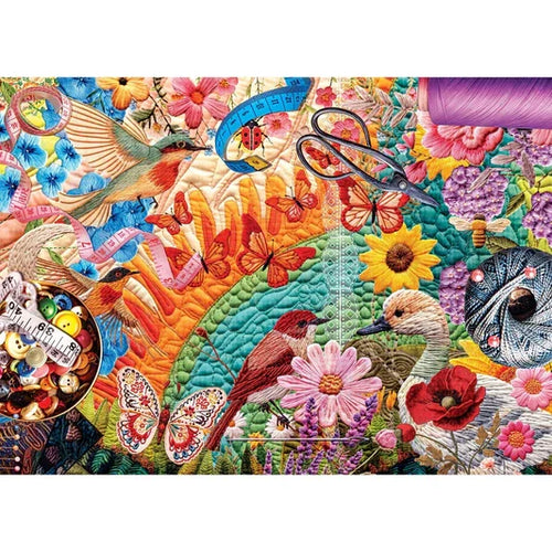 1000 Piece Jigsaw Puzzle - Quilted- Flight of Creativity | MasterPieces