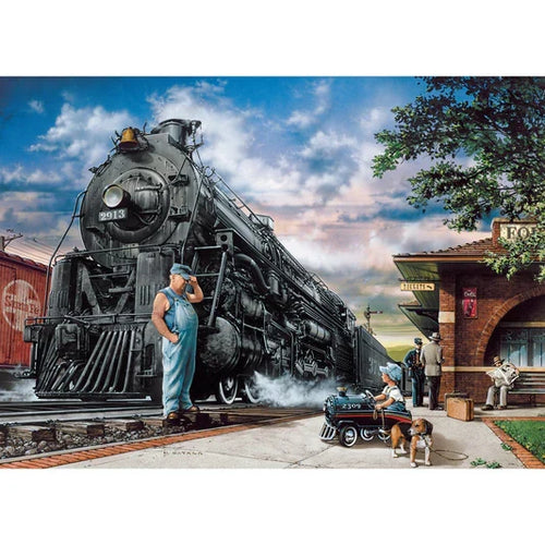 1000 Piece Jigsaw Puzzle - Railway Dreams | MasterPieces