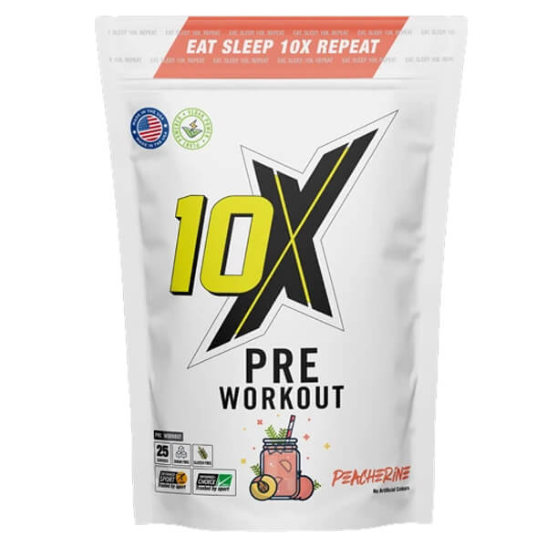 10X Athletic Pre Workout 25 Servings