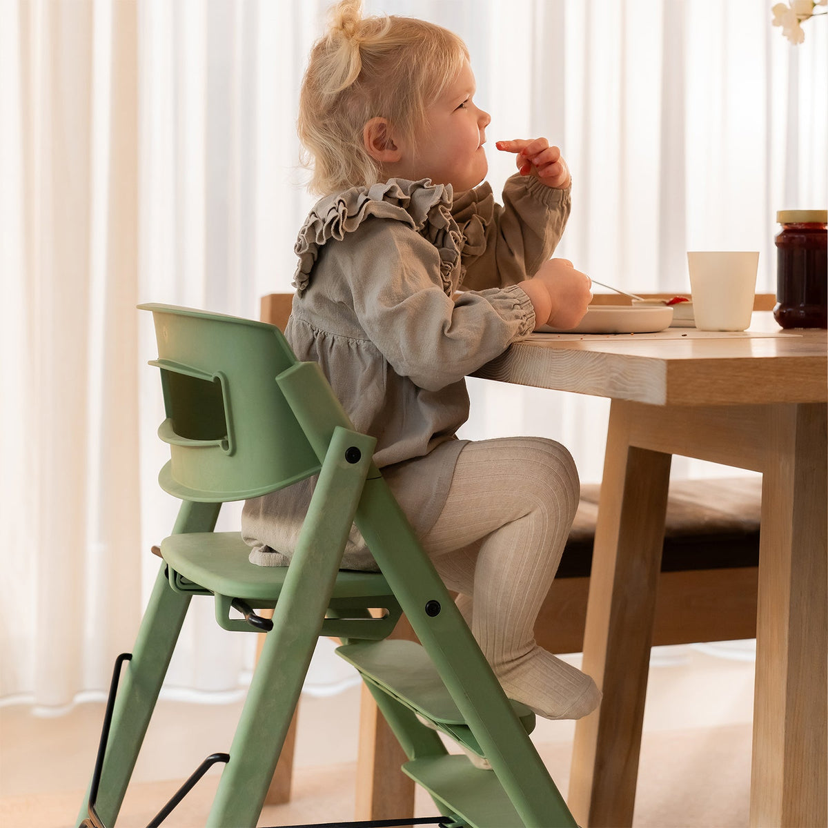 KAOS Klapp Recycled High Chair - Mineral Green