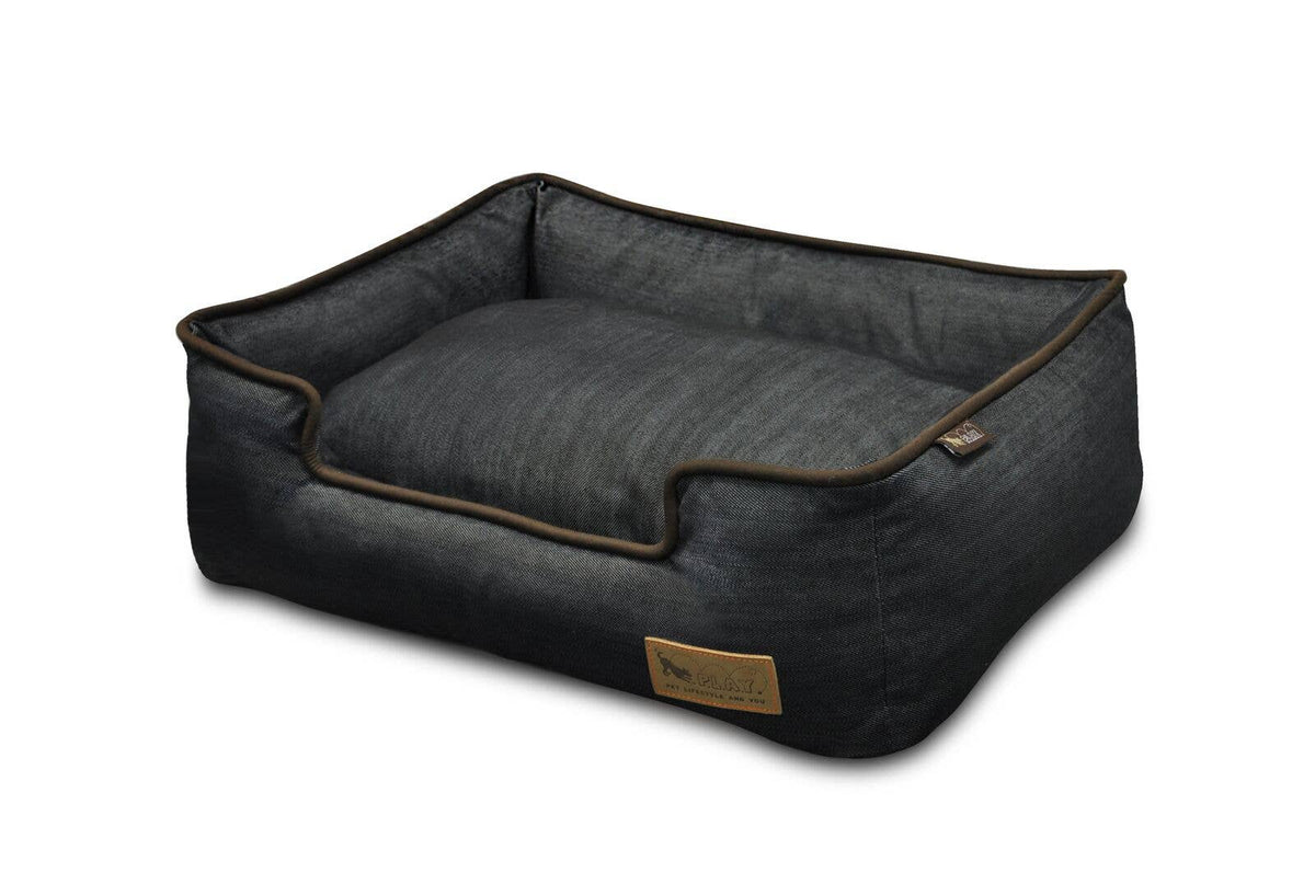 P.L.A.Y. Pet Lifestyle and You - Denim Lounge Bed - Brown (XLarge)
