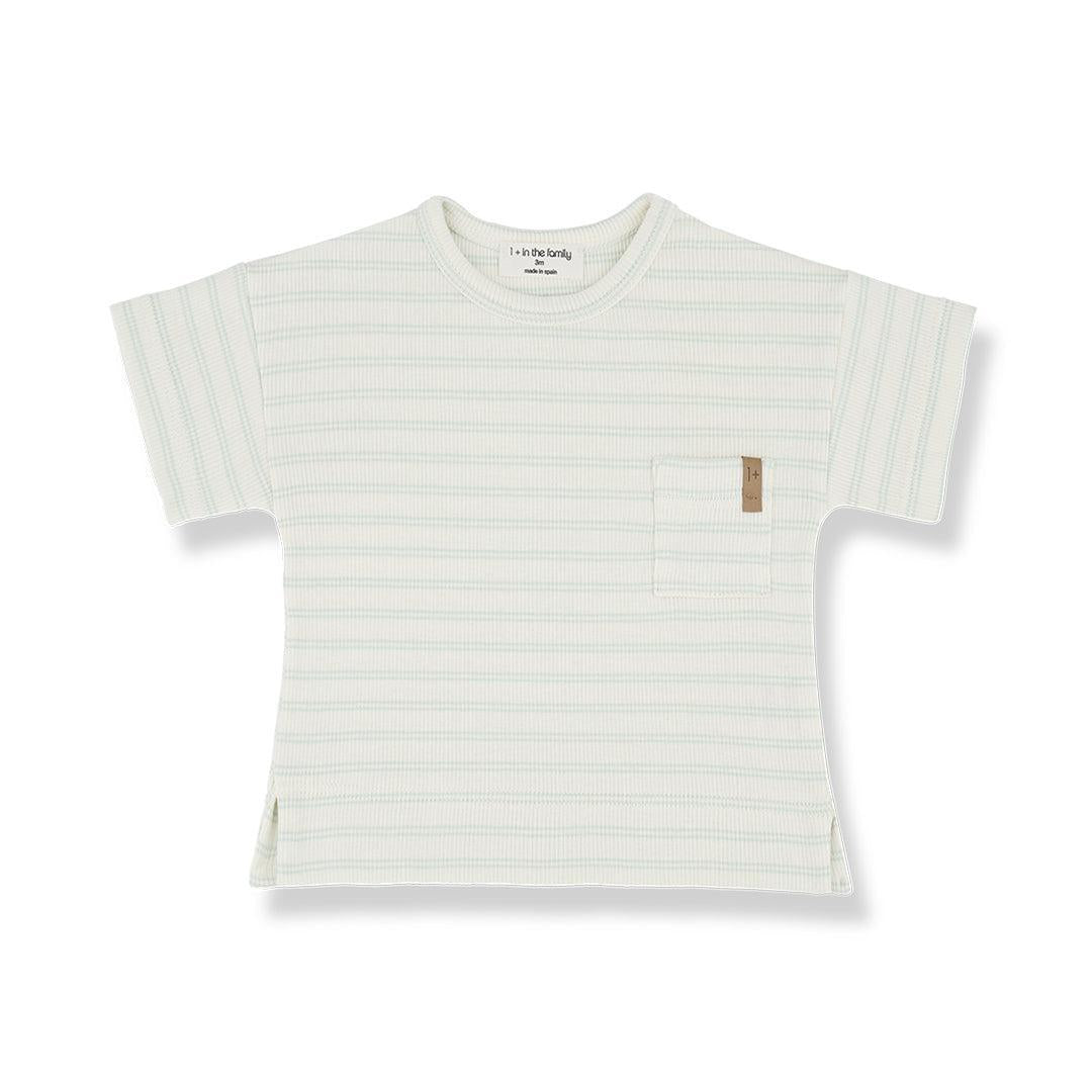 1+ in the family Pauli Short Sleeve T-Shirt - Subtle Green