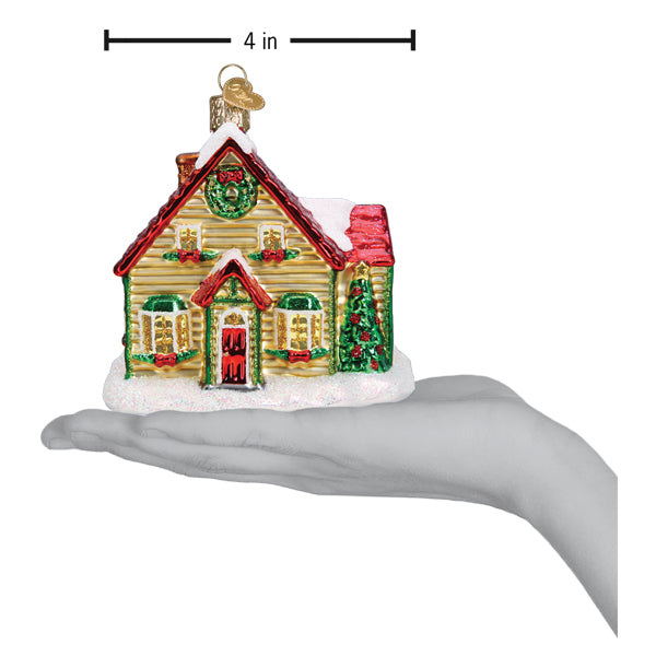 Christmas Cottage Ornament