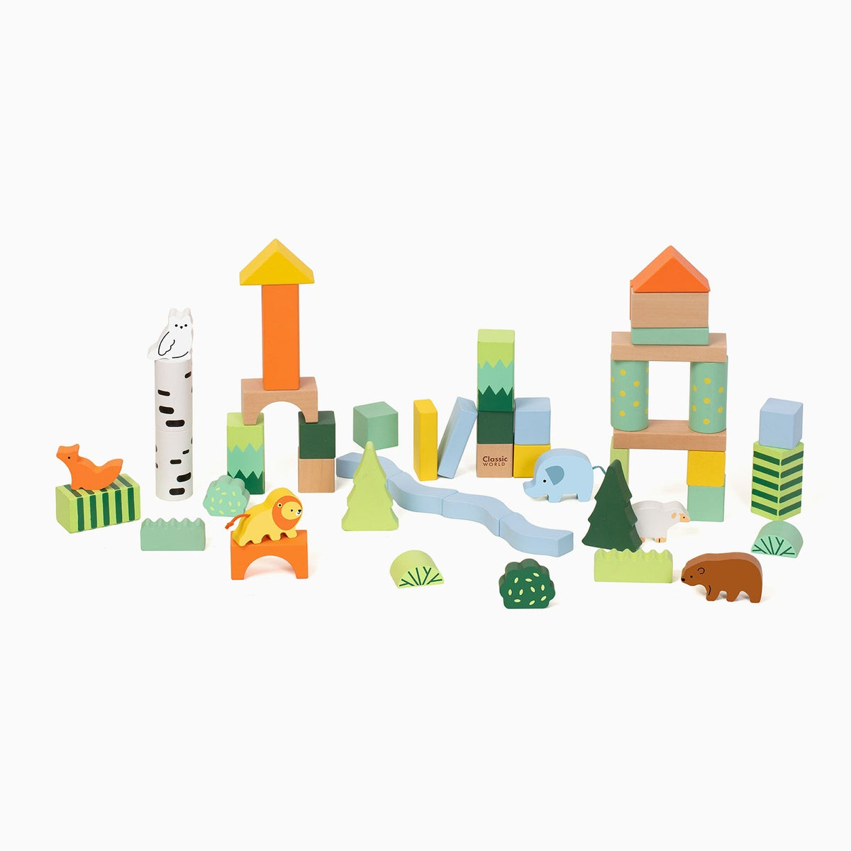 Classic World Forest Building Blocks