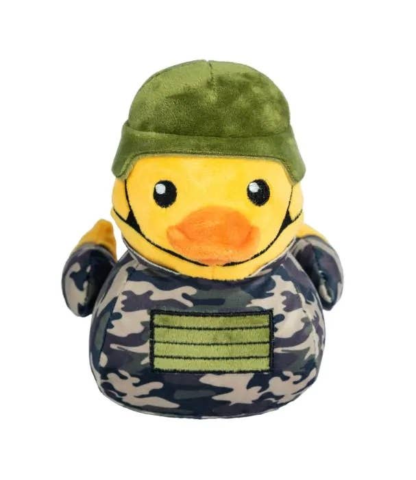 FuzzYard Commanduck Plush Dog Toy