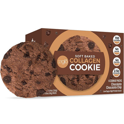 321Glo Soft Baked Collagen Cookies 6pk