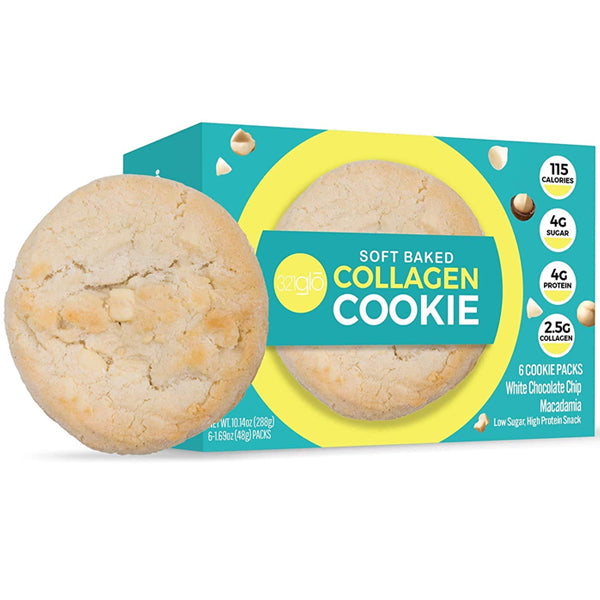 321Glo Soft Baked Collagen Cookies 6pk