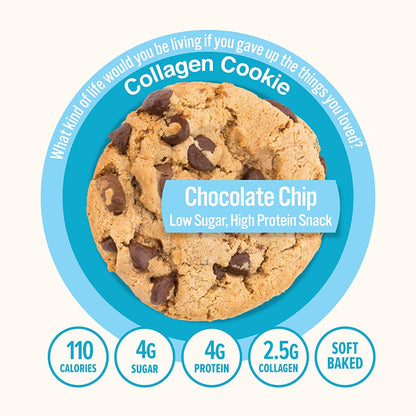 321Glo Soft Baked Collagen Cookies 6pk