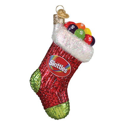 Skittles Stocking Ornament