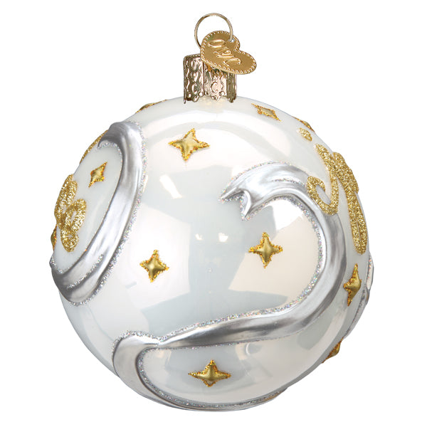 Peace & Joy Round Ornament