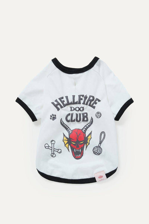 maxbone - Stranger Things x maxbone Hellfire Dog T-Shirt