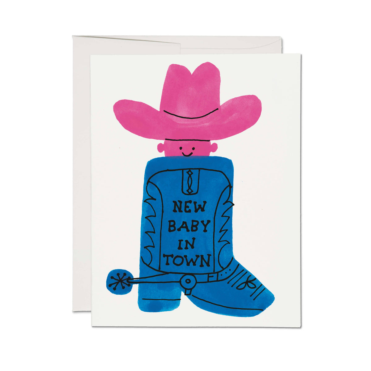 Boot Baby card