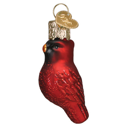 Mini Red Cardinal Ornament
