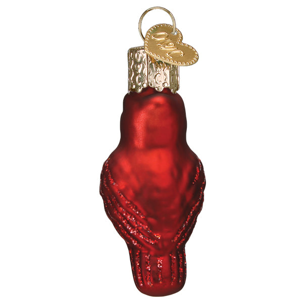 Mini Red Cardinal Ornament