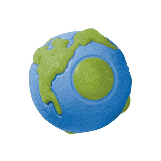 Planet Dog Orbee-Tuff Planet Ball Dog Toy Blue/Green Large