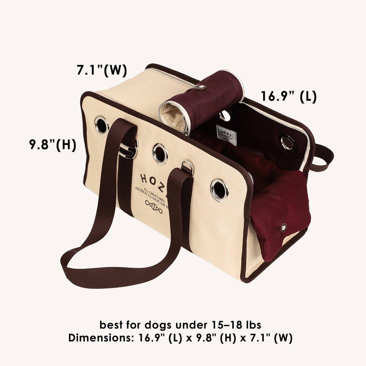 Hozi - Hozi Canvas Carrier - Khaki