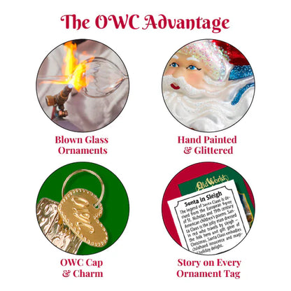 Apple Basket Ornament
