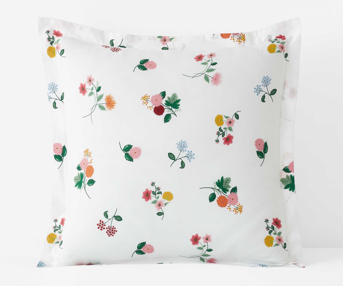 Percale Sham - Ditsy Dahlia