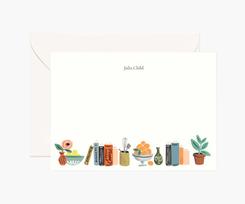 Everyday Personalized Stationery  - Kitchen Shelf