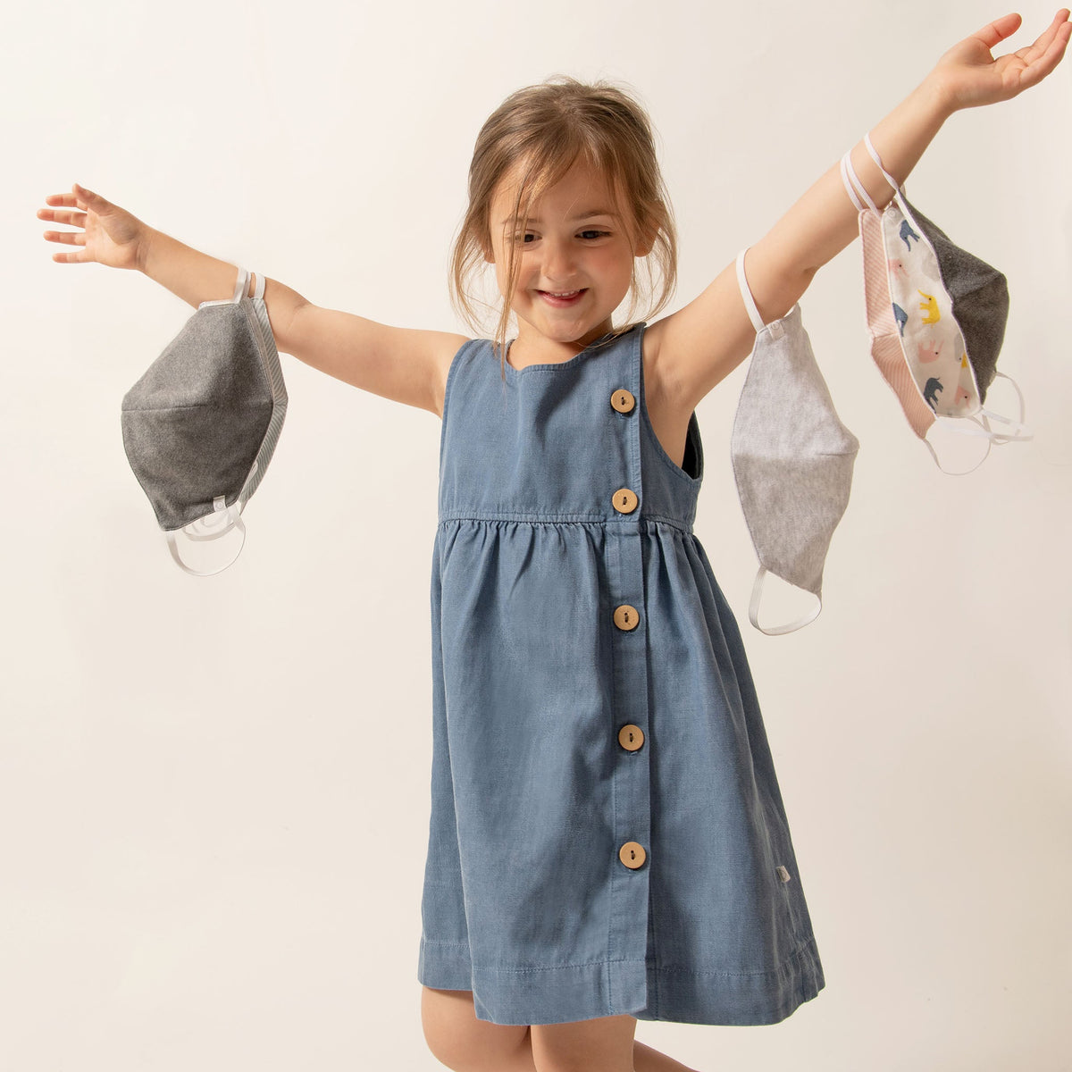 Child Reusable Face Cover 3 Pack