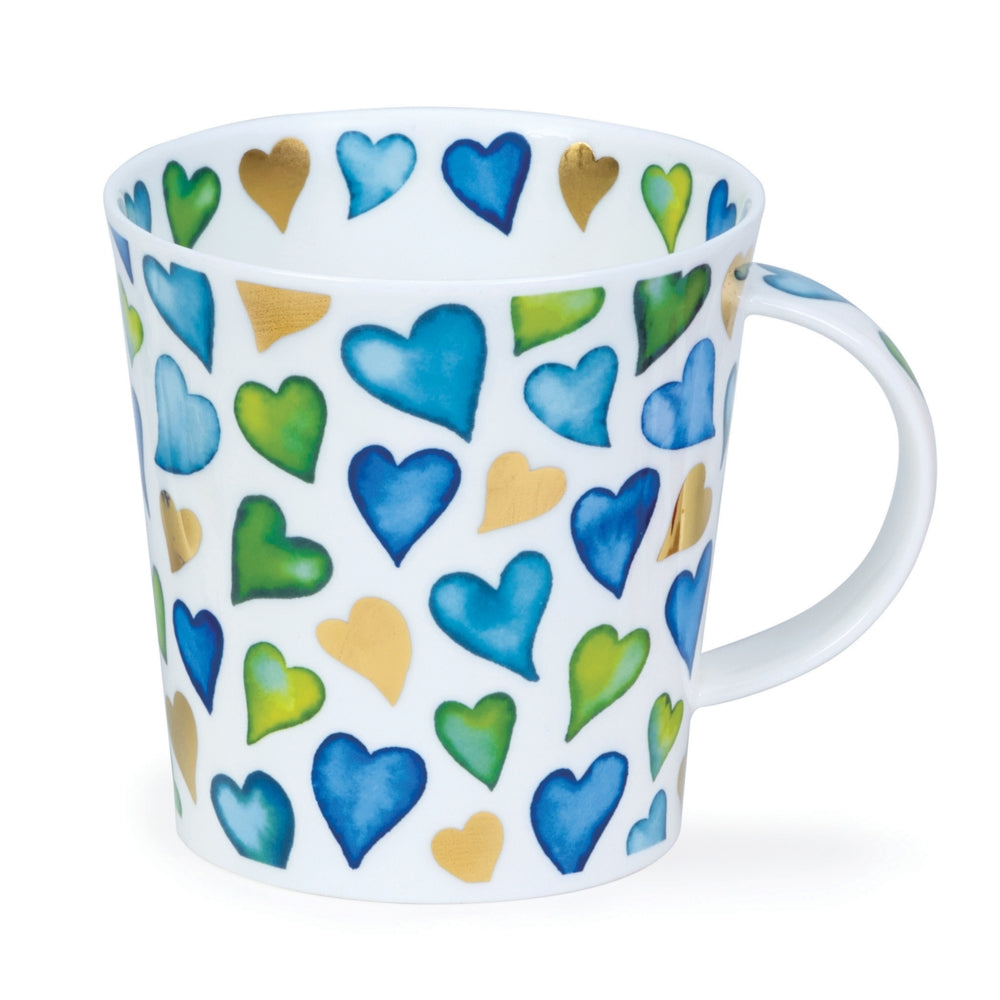 Dunoon Cairngorm Lovehearts Blue
