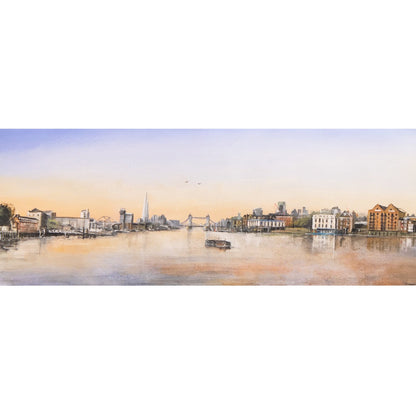 Ed Bucknall Tower Bridge Panoramic Giclee Print