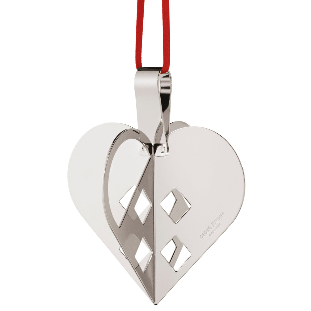 Georg Jensen Large Heart - Palladium