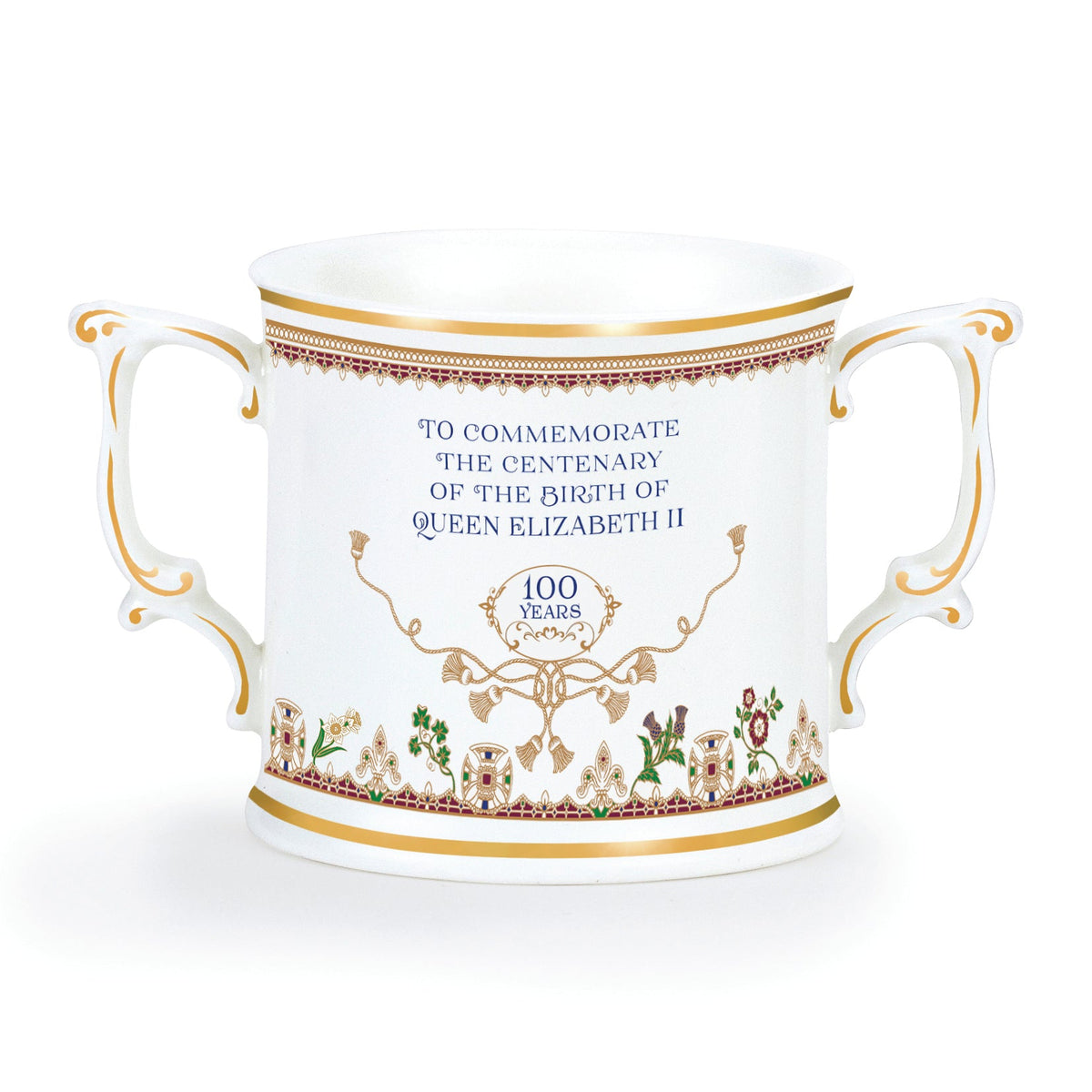 Goviers Exclusive Queen Elizabeth II Centenary Loving Cup