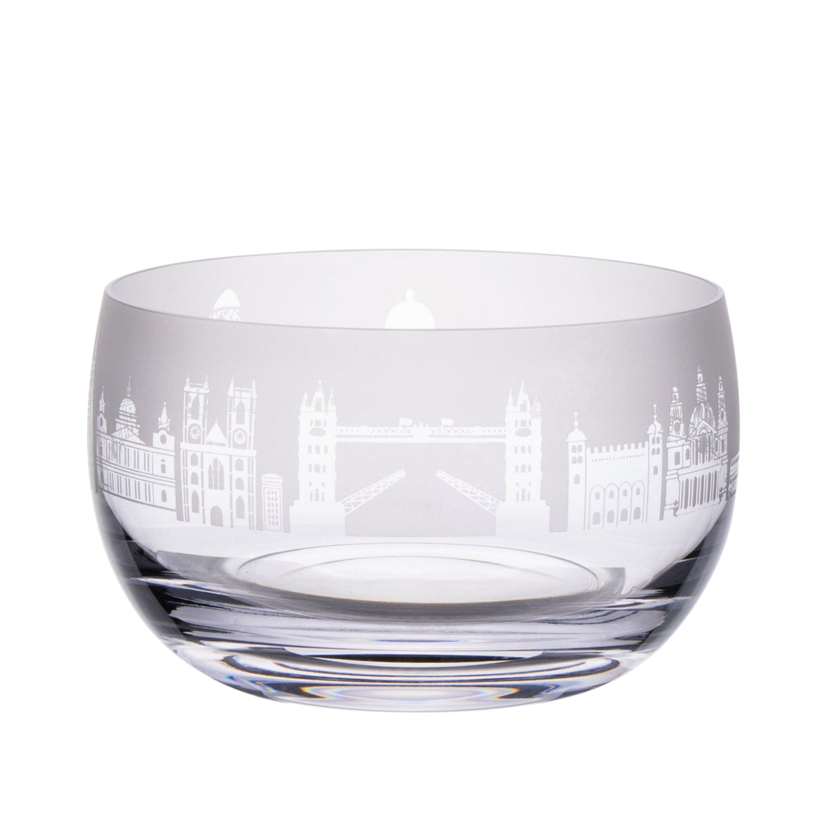 London Skyline Small Milford Glass Bowl