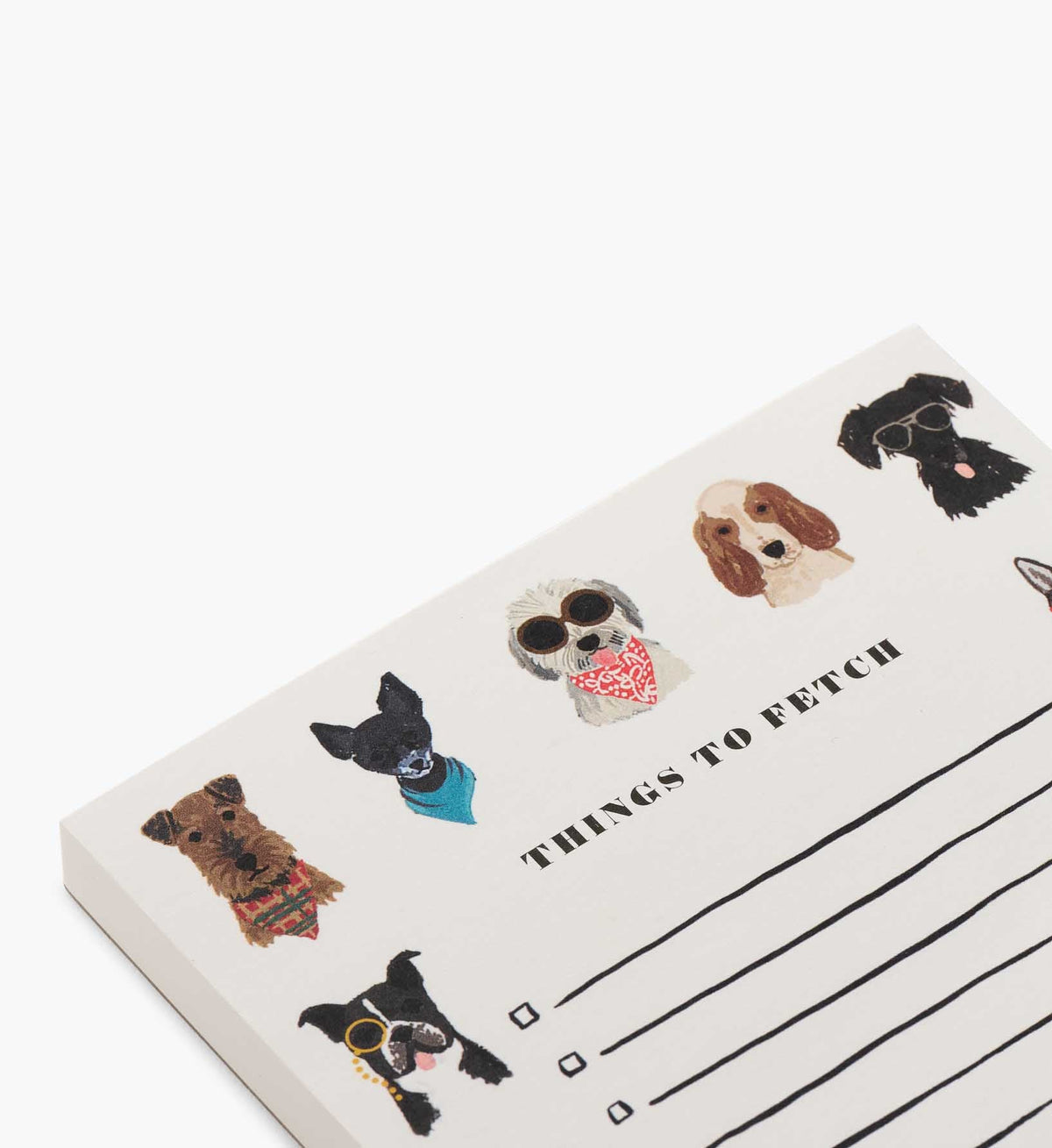 Checklist Notepad - Dog Days