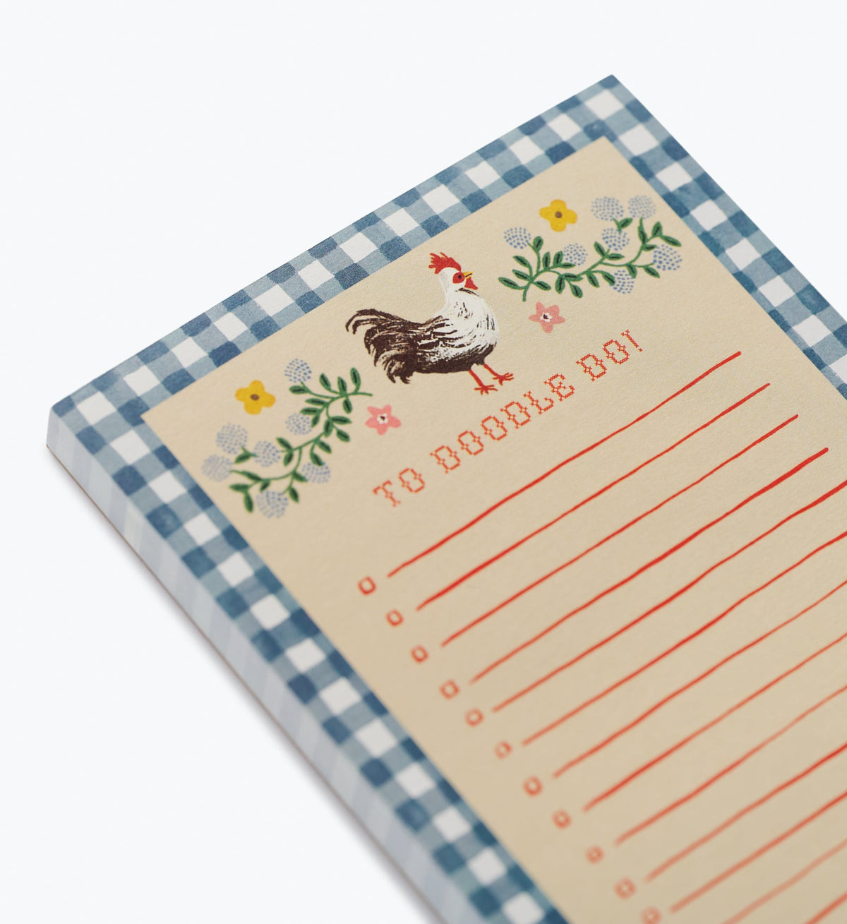 Checklist Notepad - Home Sweet Home
