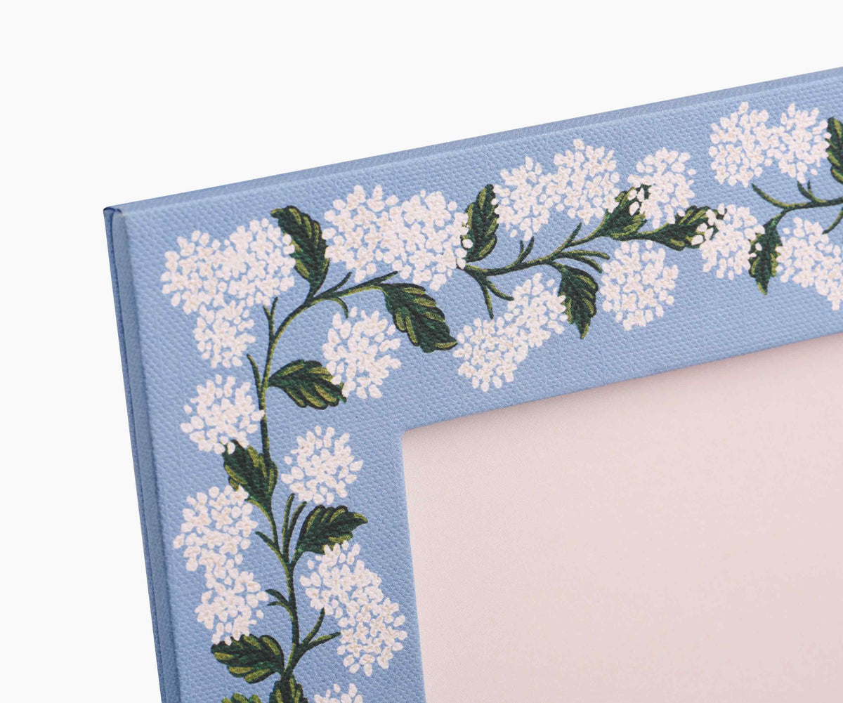 Paper Wrapped Picture Frame - Hydrangea