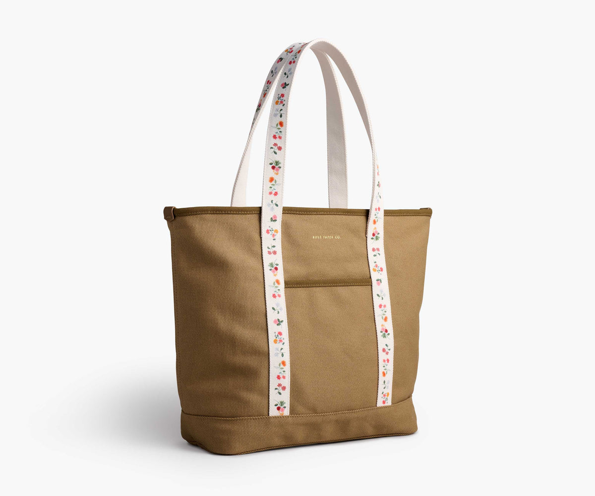 Canvas Carry All - Ditsy Dahlia