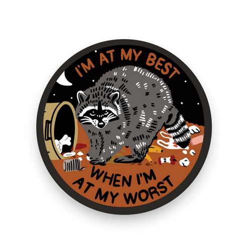 At My Best Vinyl Sticker