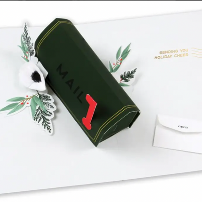 Christmas Mail: pop-out card -Christmas