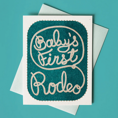 Baby's First Rodeo - Risograph Card