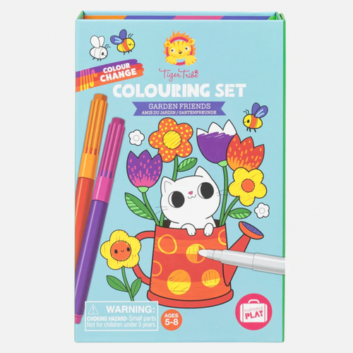 Color Change Coloring Set - Garden Friends