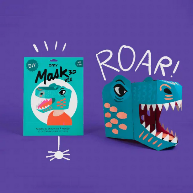 3D Dinosaur Mask