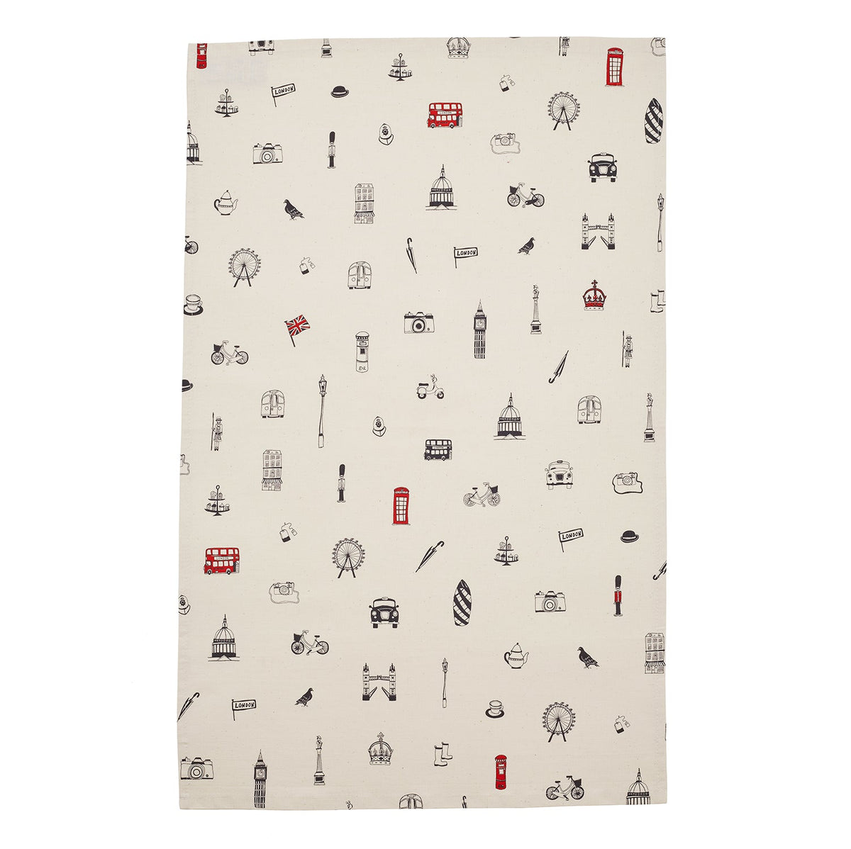 Victoria Eggs Simply London Tea Towel