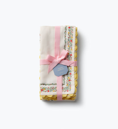 Cotton Napkin Set - Rosette