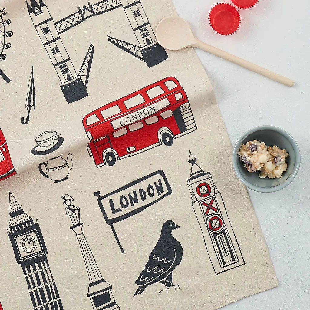 Victoria Eggs Big Smoke London Tea Towel