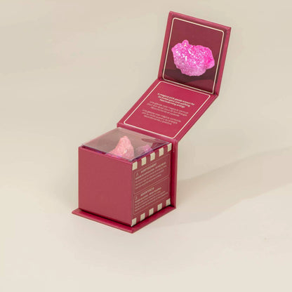 Collectible Mineral - Pink Geode