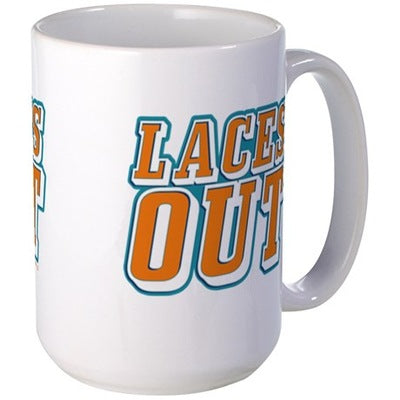 Ace Ventura Laces Out Large Mug