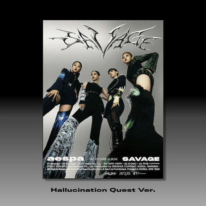 AESPA æspa - Savage 1st Mini Album Digipack ( Hallucination Quest ver. )