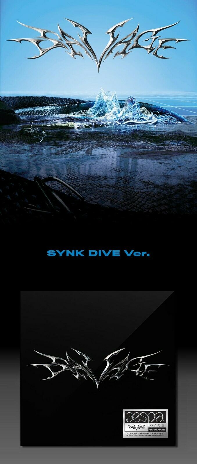 AESPA æspa - Savage 1st Mini Album Digipack ( SYNK DIVE ver. )