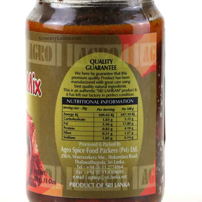 Agro Beef Curry Mix 375g