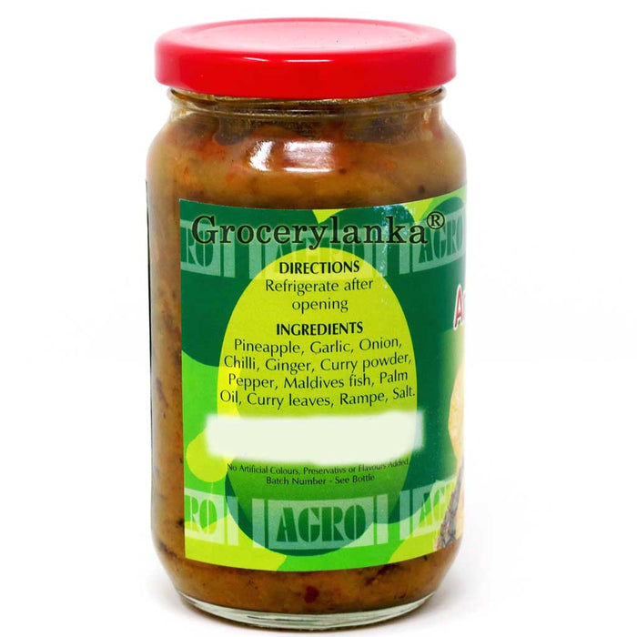 Agro Pineapple Curry Ingredients