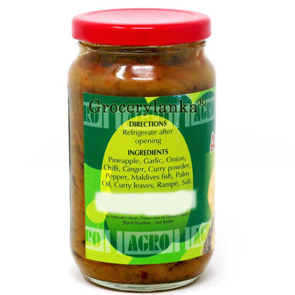 Agro Pineapple Curry Ingredients