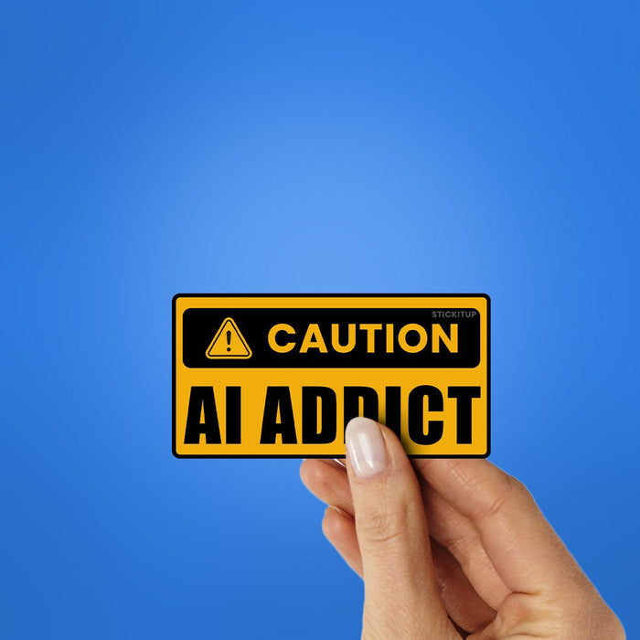 Ai Addict Sticker - Stickers | STICK IT UP