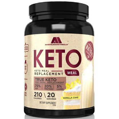 American Metabolix Keto Meal Replacement 20 Servings